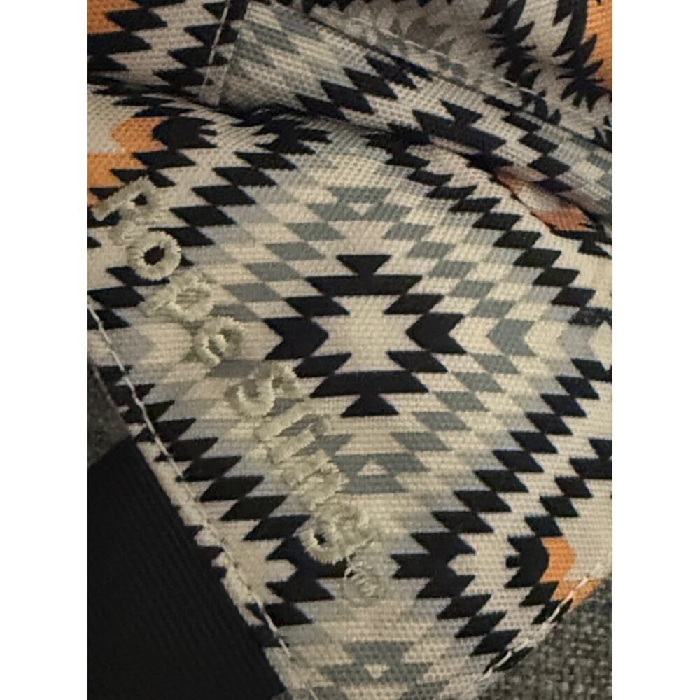 Kavu rope bag sling bag adjustable straps multi pockets Aztec prints - Picture 6 of 7